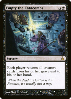 Empty the Catacombs - Foil