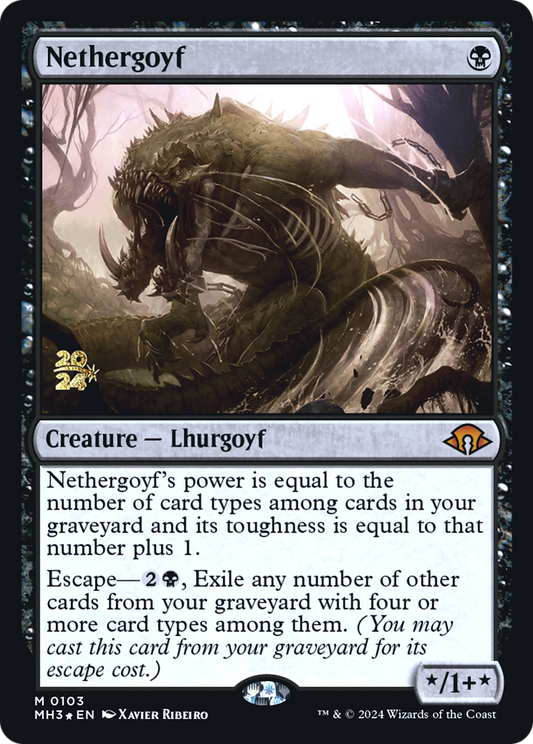 Nethergoyf (0103) (Prerelease) - Foil