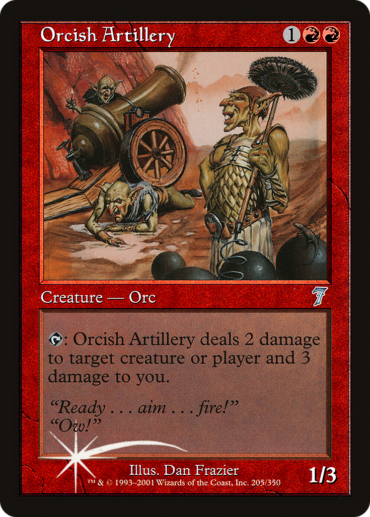 Orcish Artillery - Foil