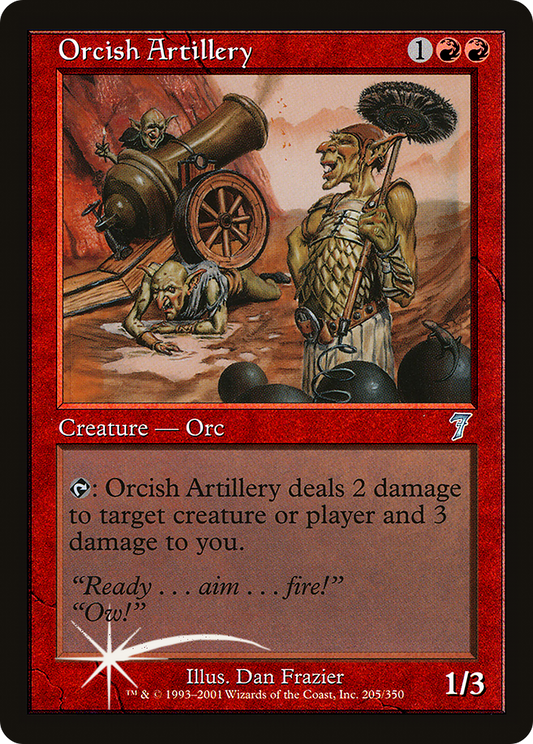 Orcish Artillery - Foil