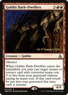 Goblin Dark-Dwellers (110) (Prerelease) - Foil