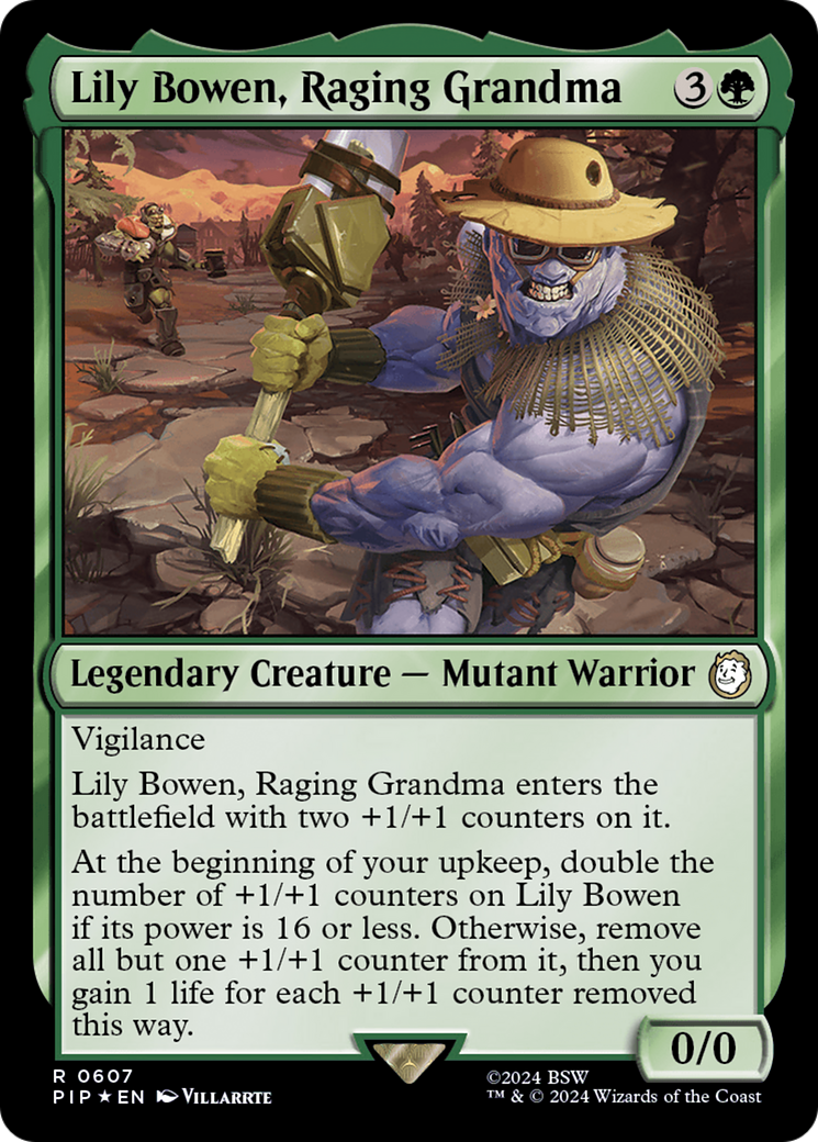 Lily Bowen, Raging Grandma (0607) - Surge Foil