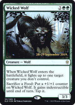 Wicked Wolf (181) (Prerelease) - Foil