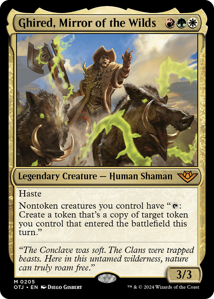 Ghired, Mirror of the Wilds - Foil
