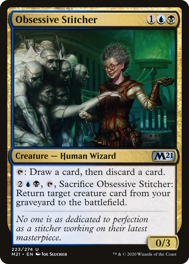 Obsessive Stitcher - Foil