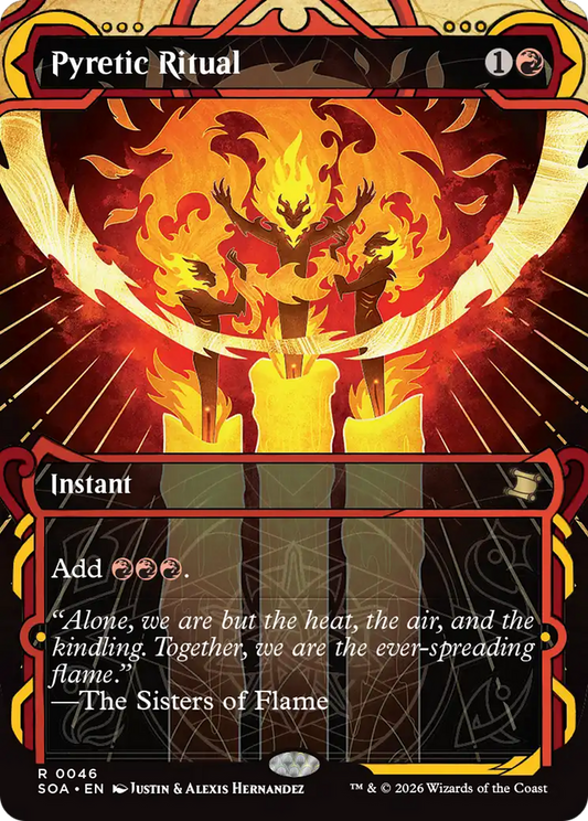 Pyretic Ritual (0046) (Showcase) (SOA) - Foil