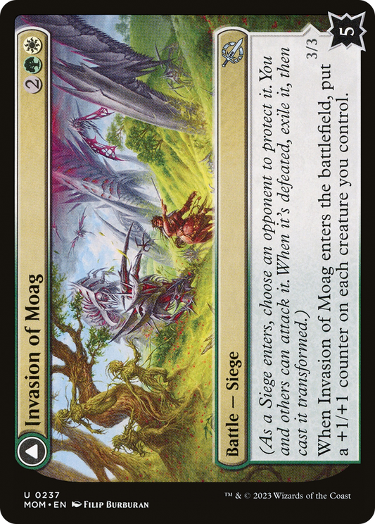 Invasion of Moag // Bloomweaver Dryads (MOM) - Foil