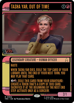 Tasha Yar, Out of Time (0384) (Showcase) (TRK)