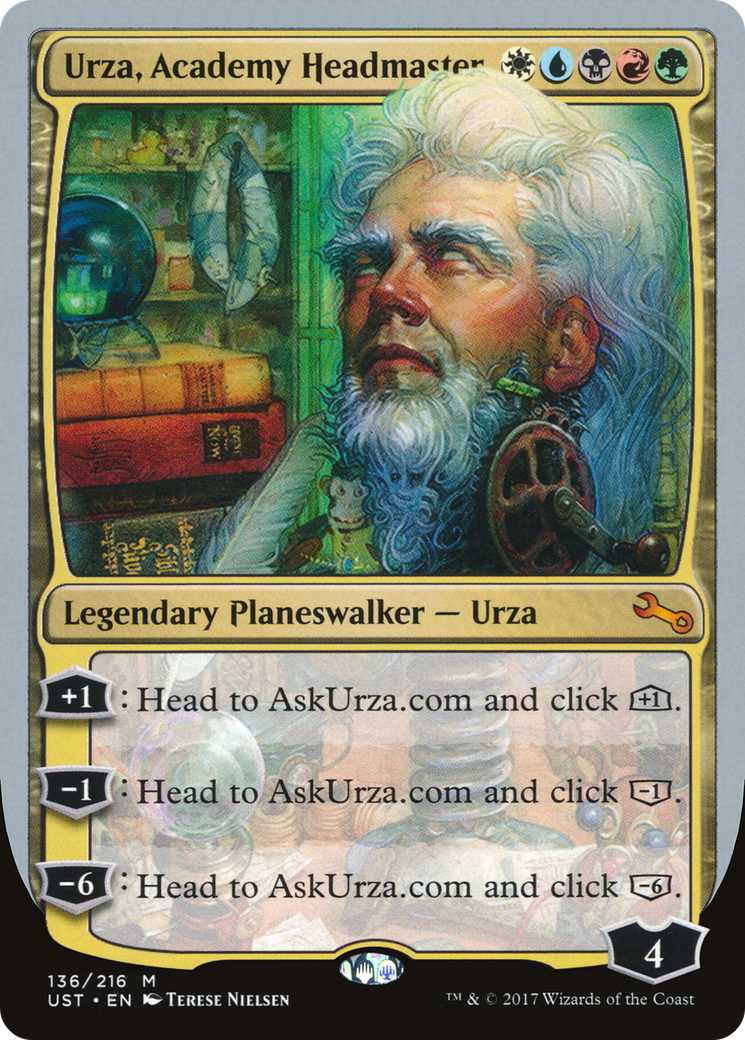 Urza, Academy Headmaster - Foil