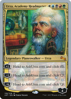 Urza, Academy Headmaster - Foil