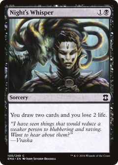 Night's Whisper - Foil