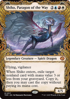 Shiko, Paragon of the Way (0317) (Showcase)