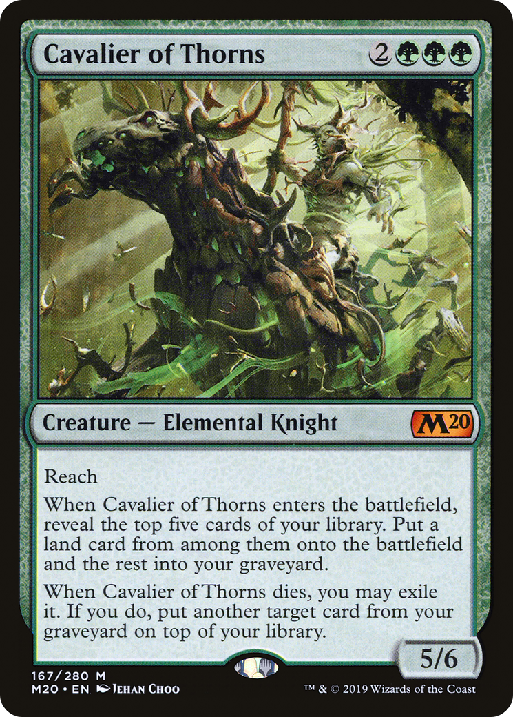 Cavalier of Thorns - Foil