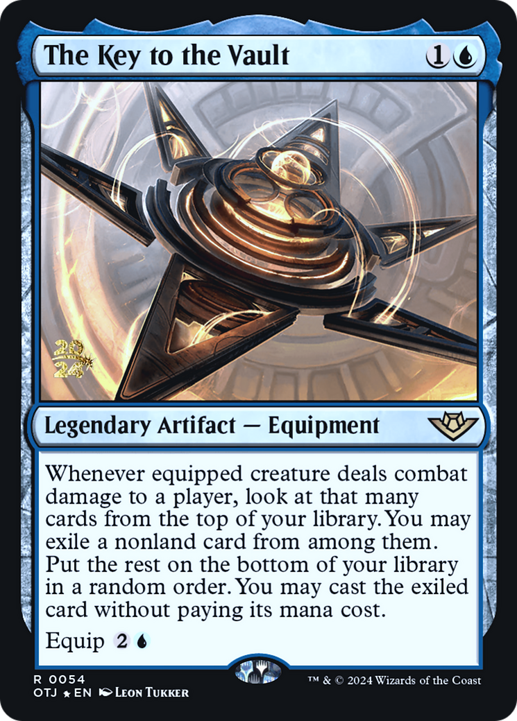 The Key to the Vault (0054) (Prerelease) - Foil