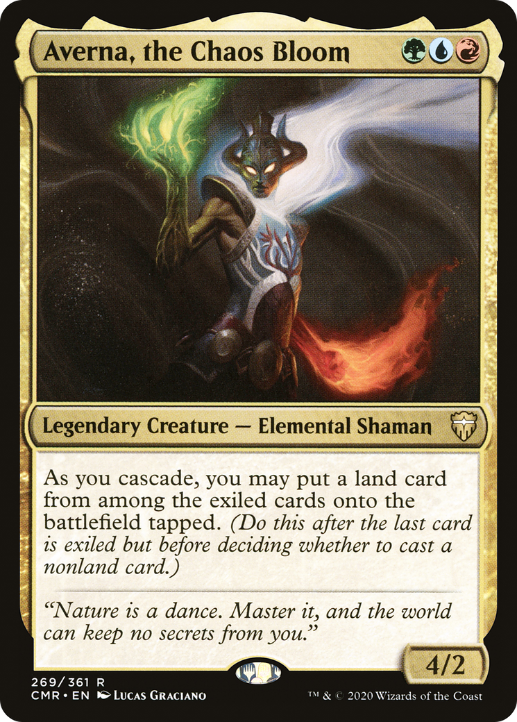Averna, the Chaos Bloom - Foil