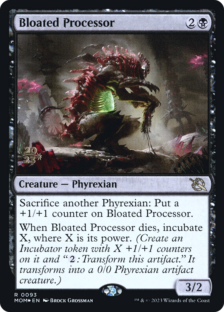 Bloated Processor (0093) (Prerelease) - Foil