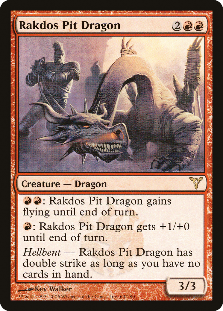 Rakdos Pit Dragon - Foil