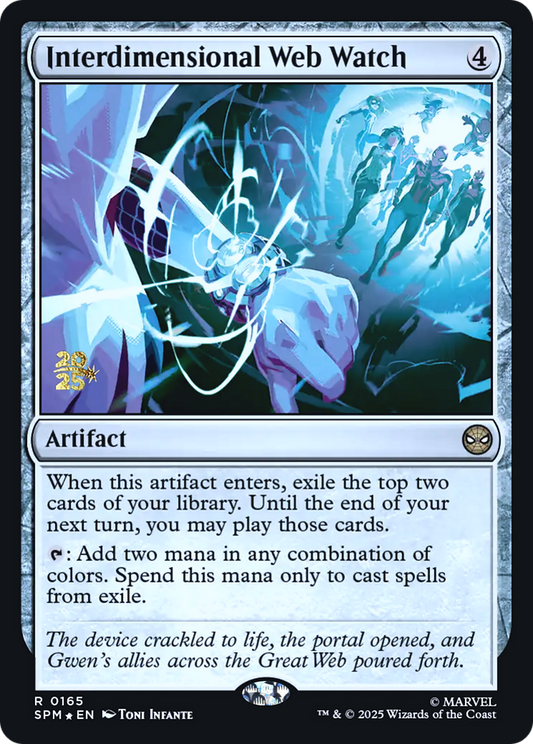 Interdimensional Web Watch (0165) (Prerelease) - Foil pspm