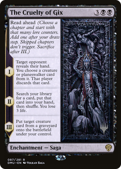 The Cruelty of Gix (087) (Promo Pack)