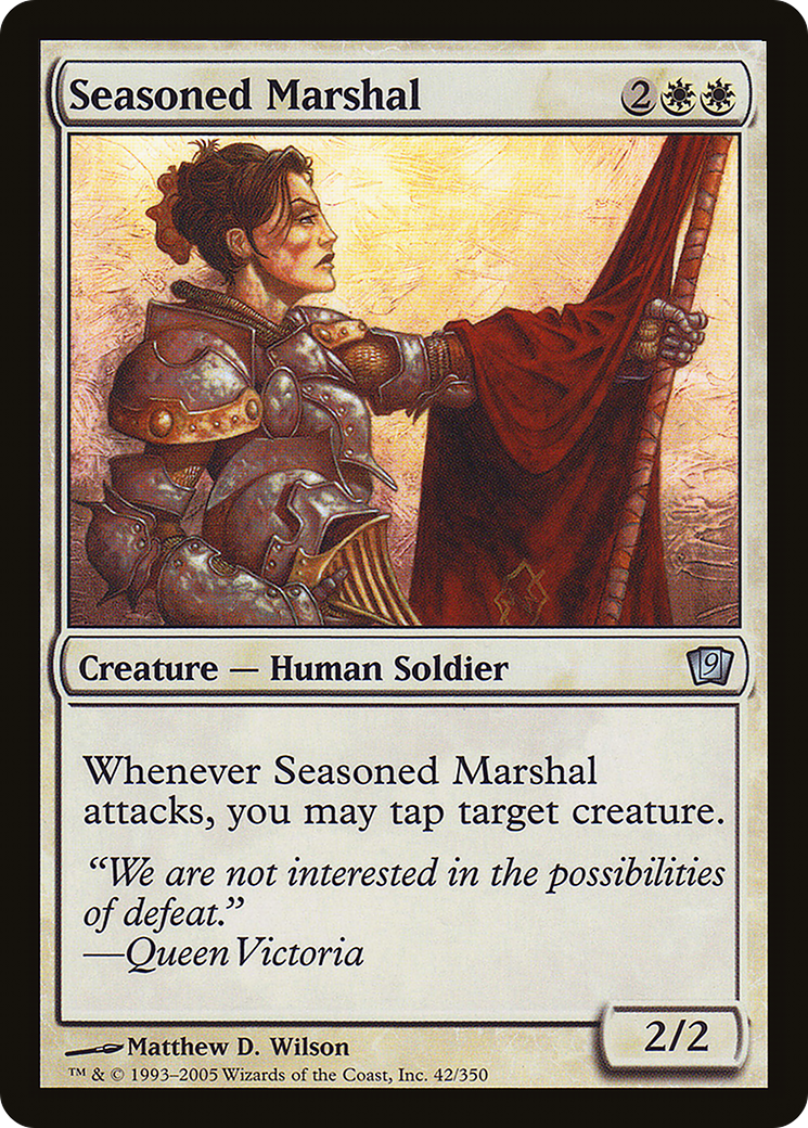 Seasoned Marshal - Foil