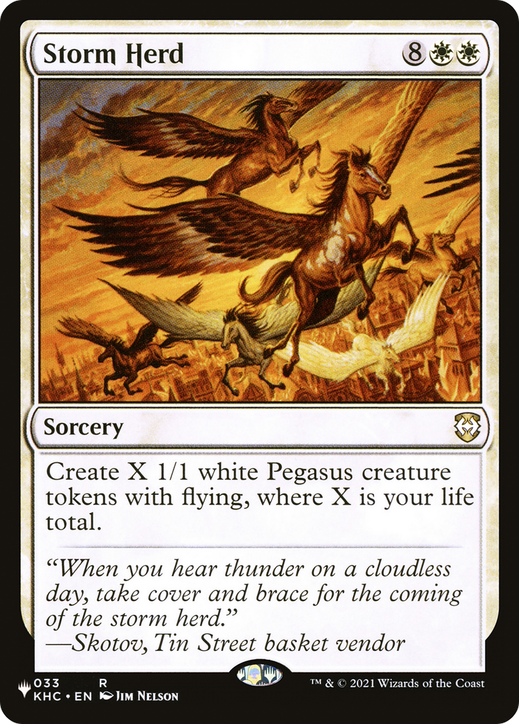 Storm Herd (KHC-0033) (PLST)