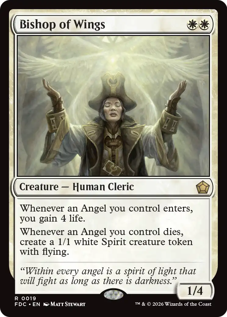 Bishop of Wings (FDC)