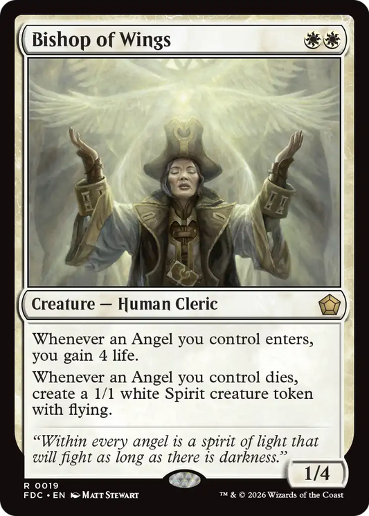 Bishop of Wings (FDC)