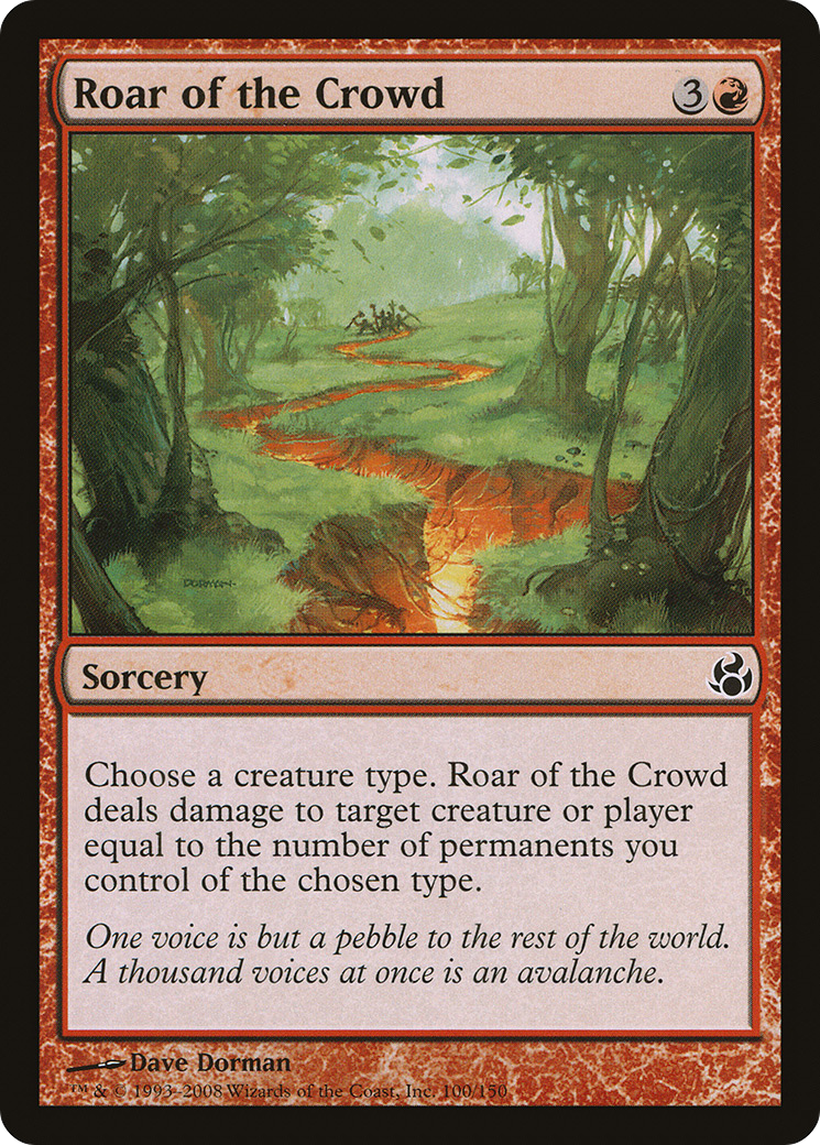 Roar of the Crowd - Foil