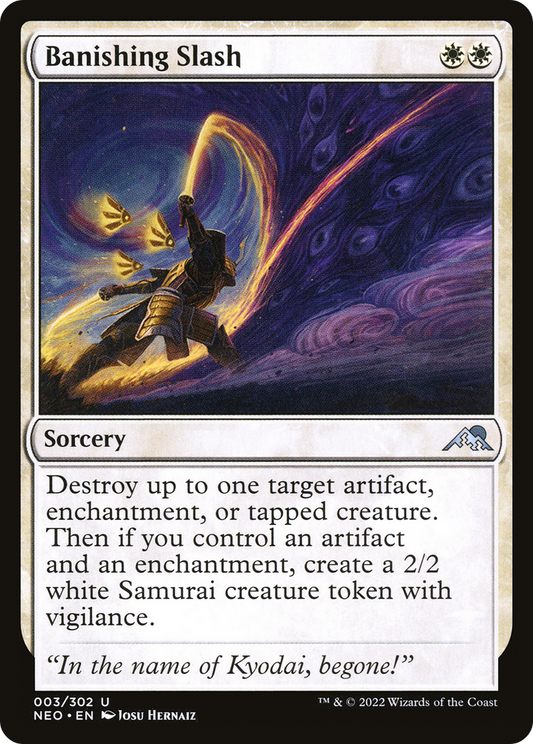 Banishing Slash - Foil