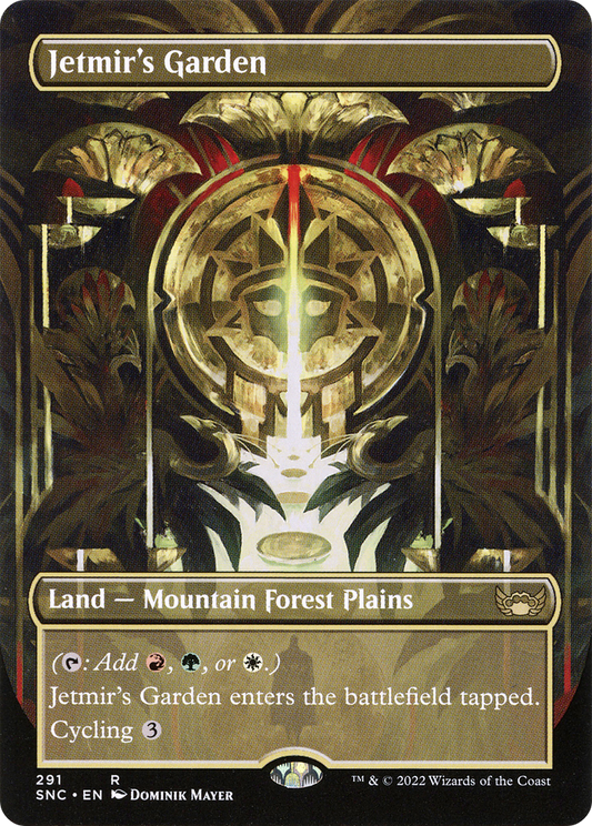 Jetmir's Garden (291) (Borderless) - Foil