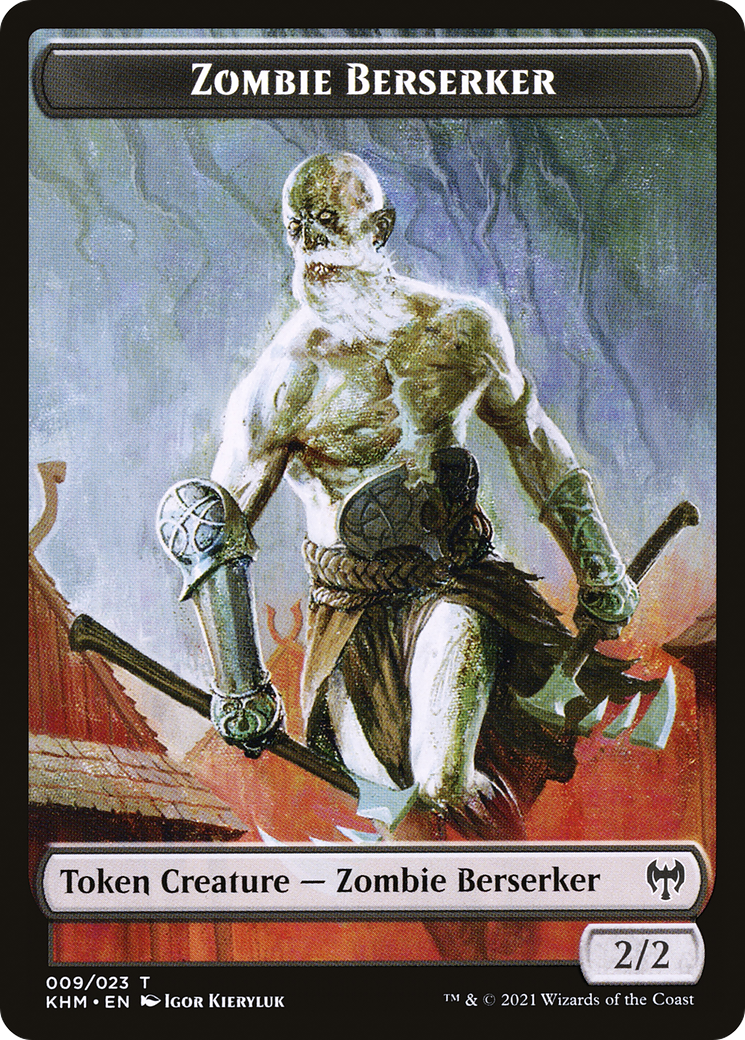 Zombie Berserker Token (009)
