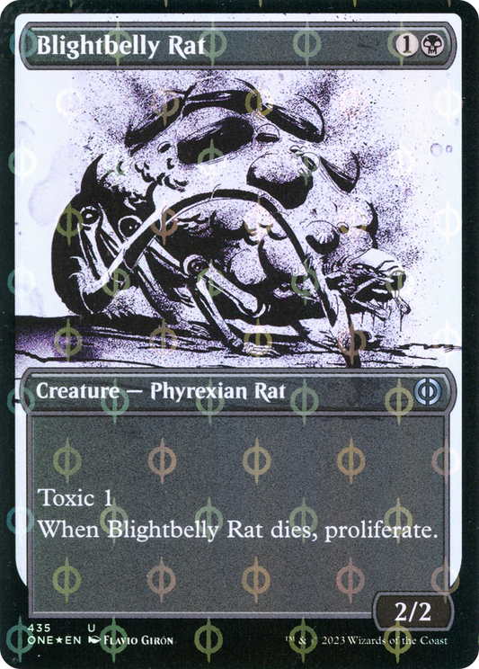 Blightbelly Rat (435) (Showcase) - Compleat Foil