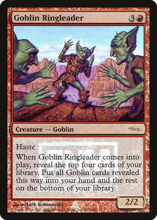 Goblin Ringleader (008) (FNM) - Foil
