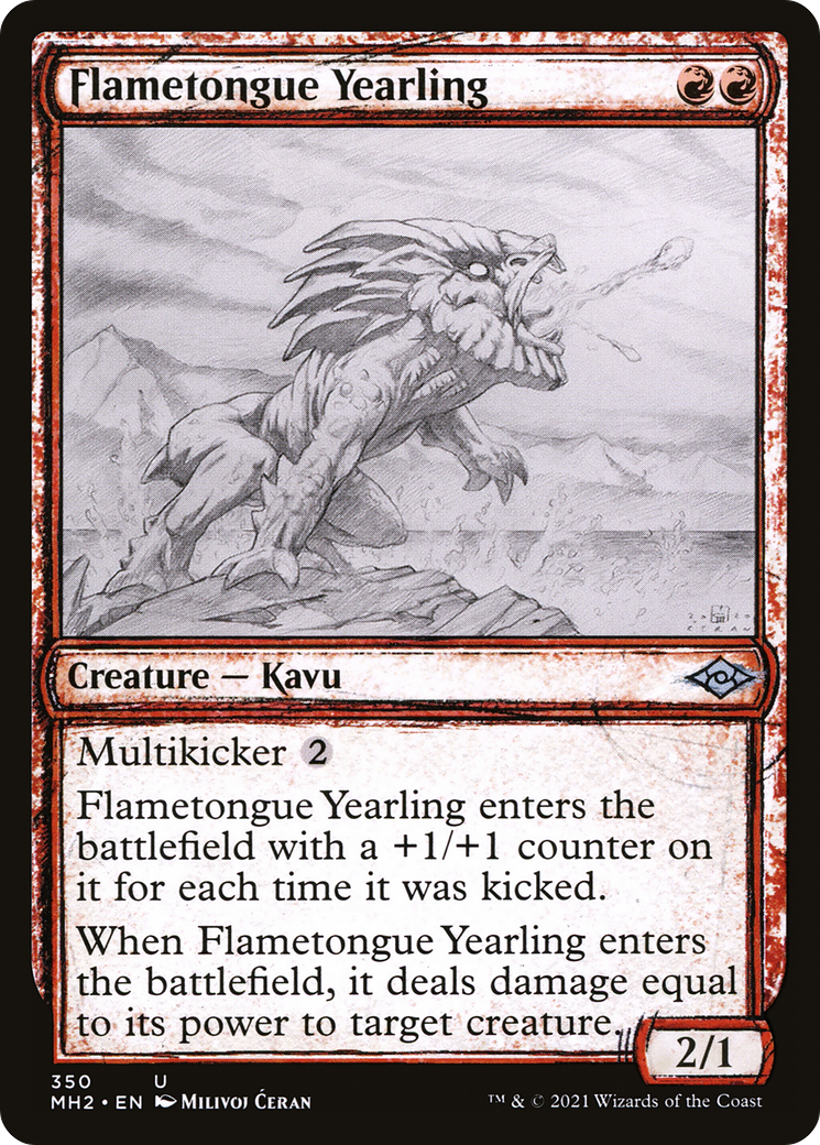 Flametongue Yearling (350) (Showcase)