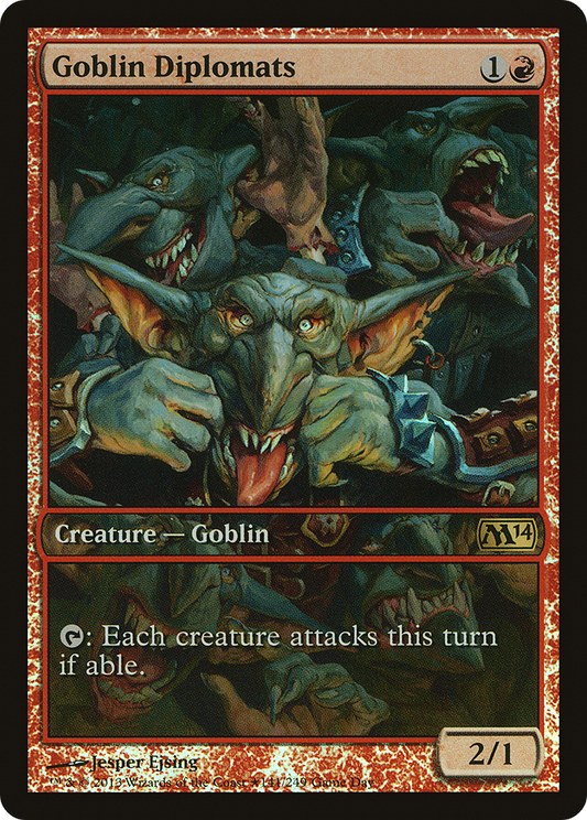 Goblin Diplomats (141) (Game Day) - Foil