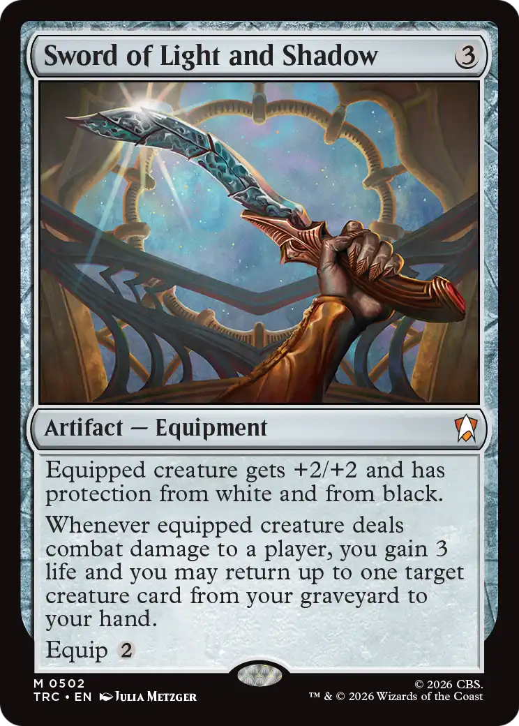 Sword of Light and Shadow (0502) (TRC) - Surge Foil