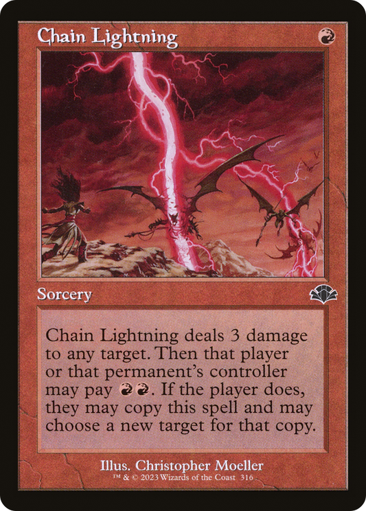 Chain Lightning (316) (Retro Frame)