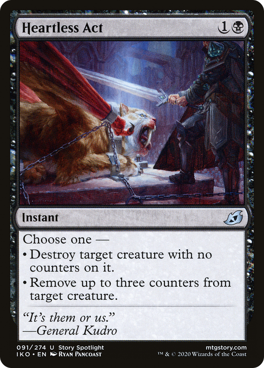 Heartless Act - Foil