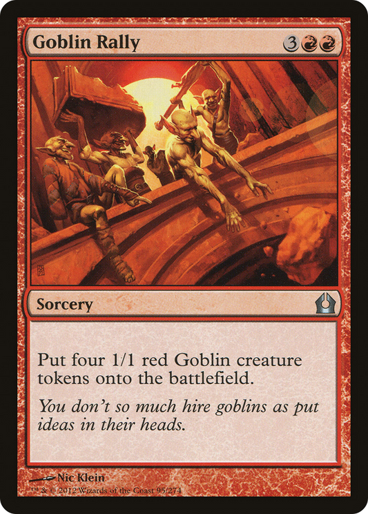 Goblin Rally - Foil