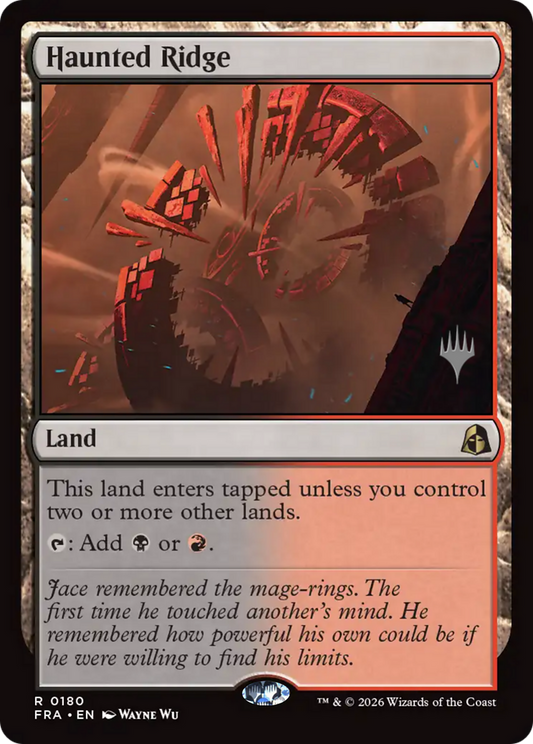 Haunted Ridge (0180) (Promo Pack) (PFRA)