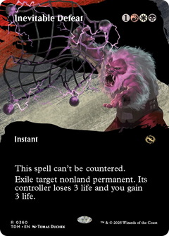 Inevitable Defeat (0360) (Borderless) - Foil