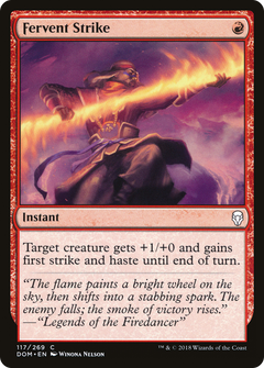 Fervent Strike - Foil
