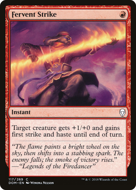 Fervent Strike - Foil