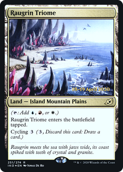 Raugrin Triome (251) (Prerelease) - Foil