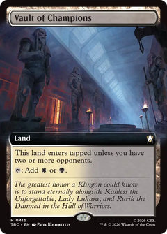 Vault of Champions (0416) (Extended Art) (TRC)