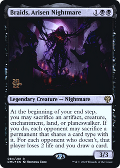 Braids, Arisen Nightmare (084) (Prerelease) - Foil