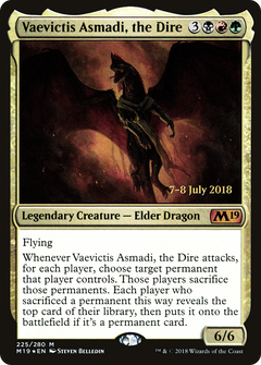 Vaevictis Asmadi, the Dire (225) (Prerelease) - Foil