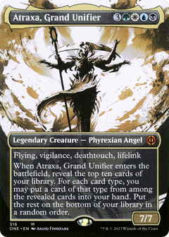 Atraxa, Grand Unifier (316) (Borderless) (Showcase) - Foil