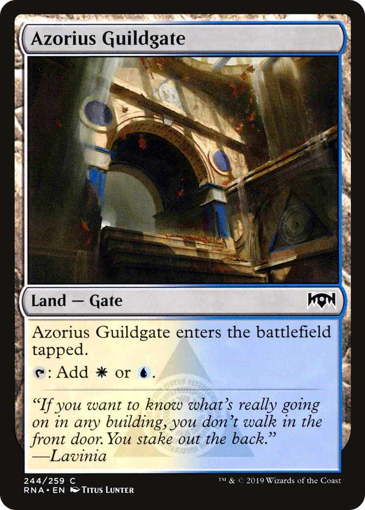 Azorius Guildgate (244) - Foil