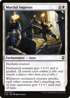 Martial Impetus - Foil